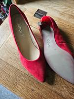 Damenschuhe rote Pumps (Wildleder), Gr. 37,5 Nordrhein-Westfalen - Erftstadt Vorschau