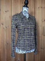 H&M Gr. 38 Langarm-Bluse Shirt strech vintage Y2K 90er Gürtel Hessen - Marburg Vorschau