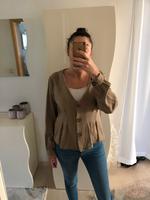 ❤️ Leinenbluse Bluse Schößchenbluse rüschenbluse ❤️ Nordrhein-Westfalen - Gladbeck Vorschau