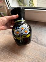 DDR Vase schwarz Blumen Blumenvase Sachsen-Anhalt - Lutherstadt Wittenberg Vorschau