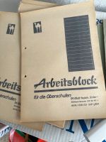 Arbeitsblöcke A4 DDR Liniert/ Hefte A5 kariert Leipzig - Thekla Vorschau