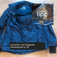 Allwetter Schwangerschafts- und Tragejacke Gr. 34 Bayern - Großostheim Vorschau