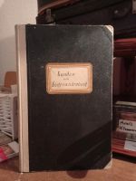 Antik Kassenbuch Kriegsjahre Ephemera Buch Papier Register Nordrhein-Westfalen - Mechernich Vorschau