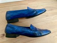 Mariani Italy Leder Slipper Gr. 38,5/39 Blau Wibram Sohle Niedersachsen - Müden Vorschau