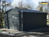 Premium Fertiggarage aus Stahl/Blech RAL 7016 Anthrazit 5x4m Niedersachsen - Apen Vorschau