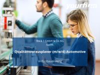 Qualitätsvorausplaner (m/w/d) Automotive | Postbauer-Heng Bayern - Postbauer-Heng Vorschau
