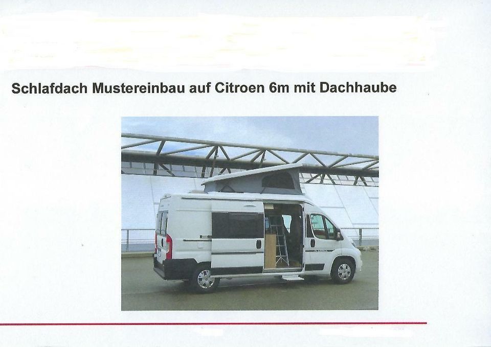 Schlafdach Fiat Ducato L2 H2, Aufstelldach Ducato, Schlafdach Maxivans  Universal, Aufstelldach, Hochdach, Hubdach, Ausbau-Shop