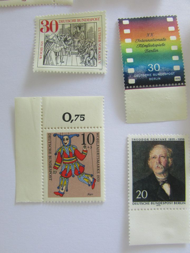 Alte Deutsche Briefmarken aus eine Sammlung in Aachen