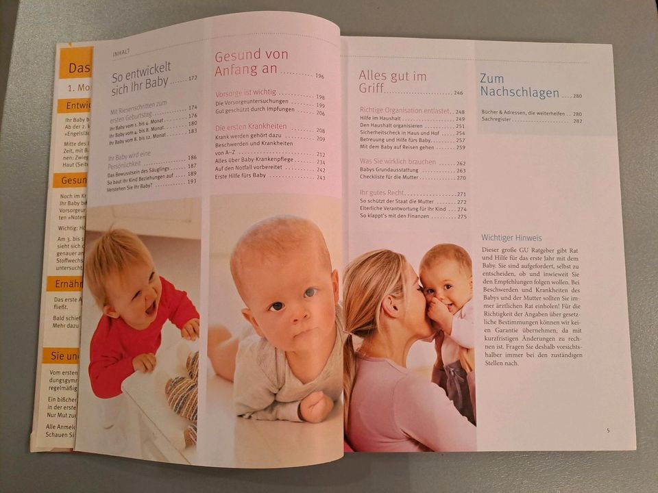 Buch Unser Baby Das erste Jahr, sehr guter Zustand, Hardcover in Selbitz