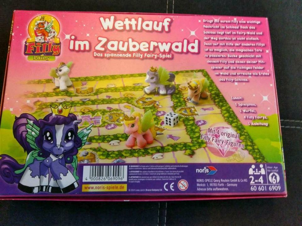 Spiel Wettlauf im Zauberwald Filly Fairy u. viele Filly Pferdchen in Fischbachtal