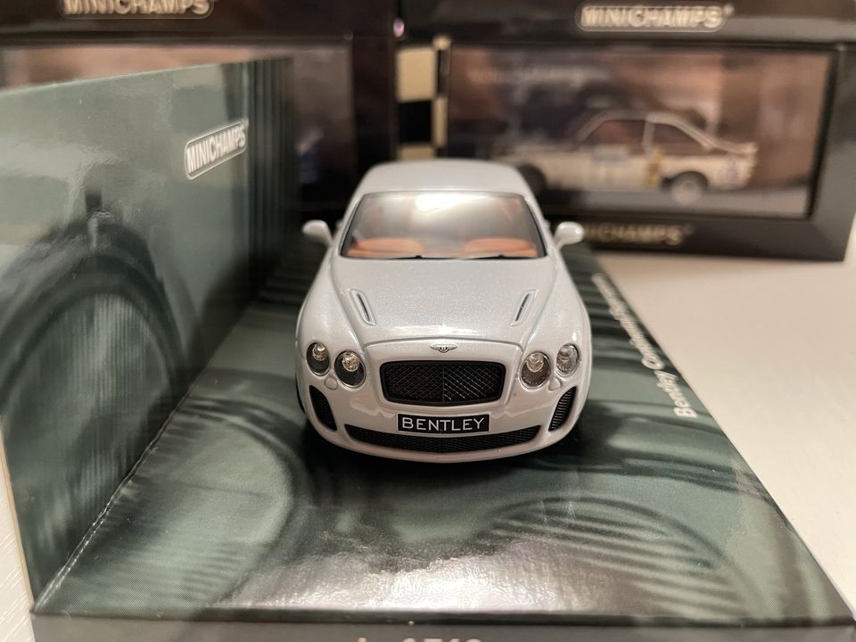 Minichamps 2009 Bentley Continental Supersports 1:43 Modellauto in Hamburg