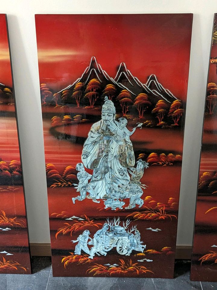 3D Bilder Stil Chinesische Motive - 48cm x 99cm in Ottobrunn