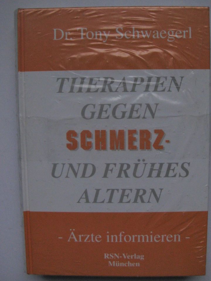NEU OVP Buch "Therapien gegen Schmerz- und Frühes Altern" OVP in Essen