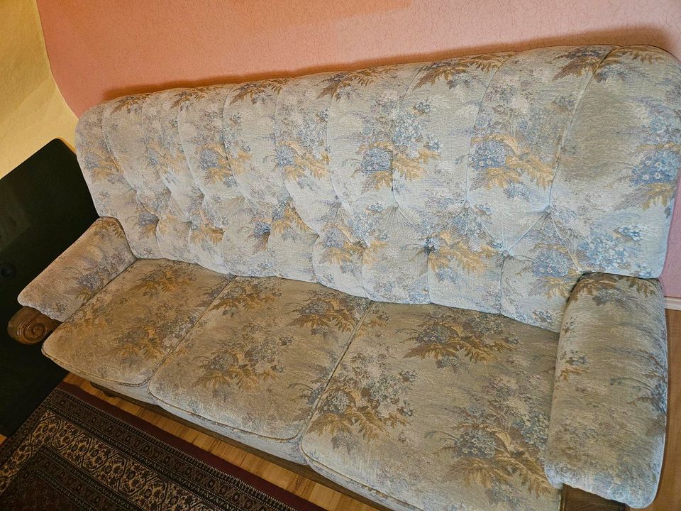 Sofa mit Federkern (Abholung in 91737!) in Nördlingen