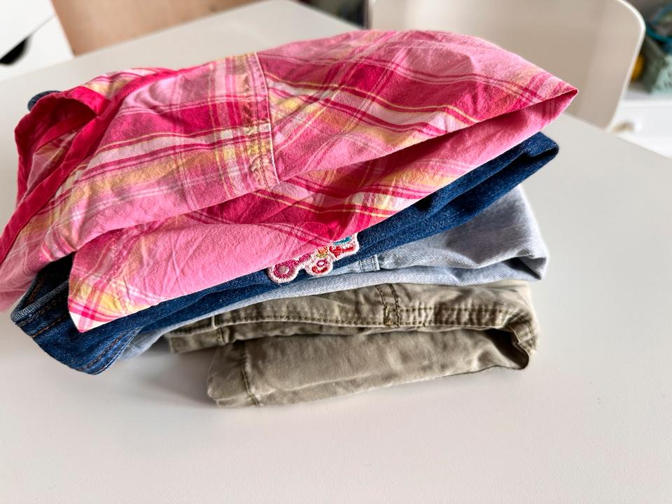 H&M Mädchen Sommer  Kleider Rock 98 Paket Jeans Jeanskleid in Dresden