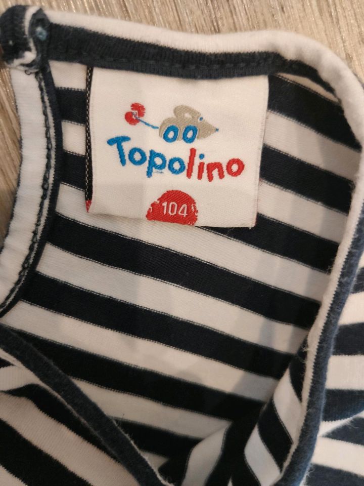 Langarmkleid Katze Topolino Gr. 104 **neuwertig** in Gelnhausen