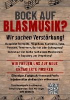 Bock auf Blasmusik? (Trompete, Flügelhorn, Posaune, ..) Bayern - Augsburg Vorschau