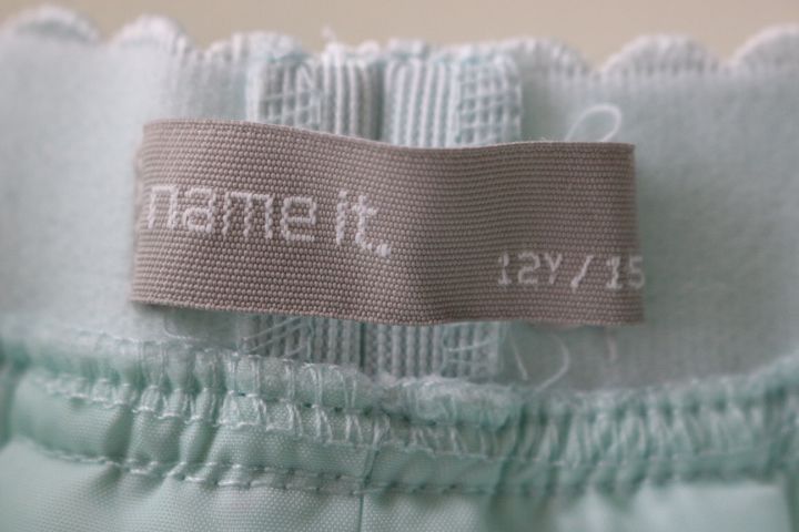 name it ★ Rock Gr. 12y 152 mint struktur Muster in Rellingen