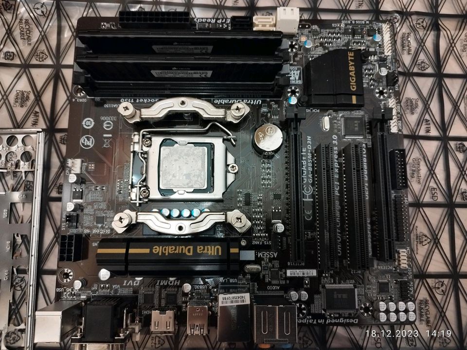 Mainboard GA-B85M-D3H, Intel i5-4570, Alpenföhn Lüfter in Berlin