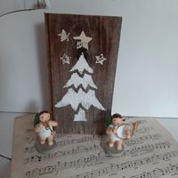 DEKO Holzschild Advent Sterne Weihnachten Shabby Unikat Niedersachsen - Osterholz-Scharmbeck Vorschau