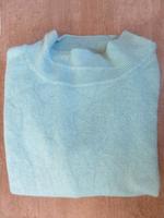 Pullover Seide / Cashmere adagio türkis  uni Gr. 40 M waschbar Bayern - Kösching Vorschau