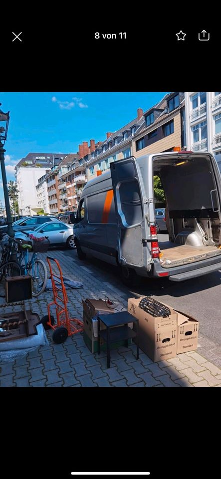 Umzug Transporter mit Fahrer Entrümpelung Ab 35€ in Düsseldorf