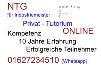 INDUSTRIEMEISTER -  NTG-Prüfung  für November 2024 Sachsen-Anhalt - Halle Vorschau