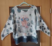 Pullover S M L XL * Fledermausärmel * Made in Italy grün Brandenburg - Bernau Vorschau