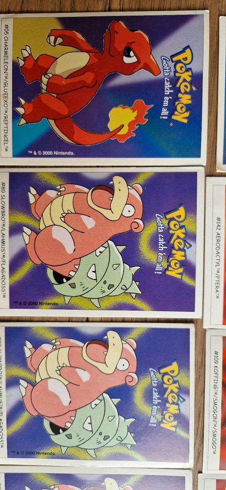 Pokemon Sticker 2000 vintage in Frankfurt am Main