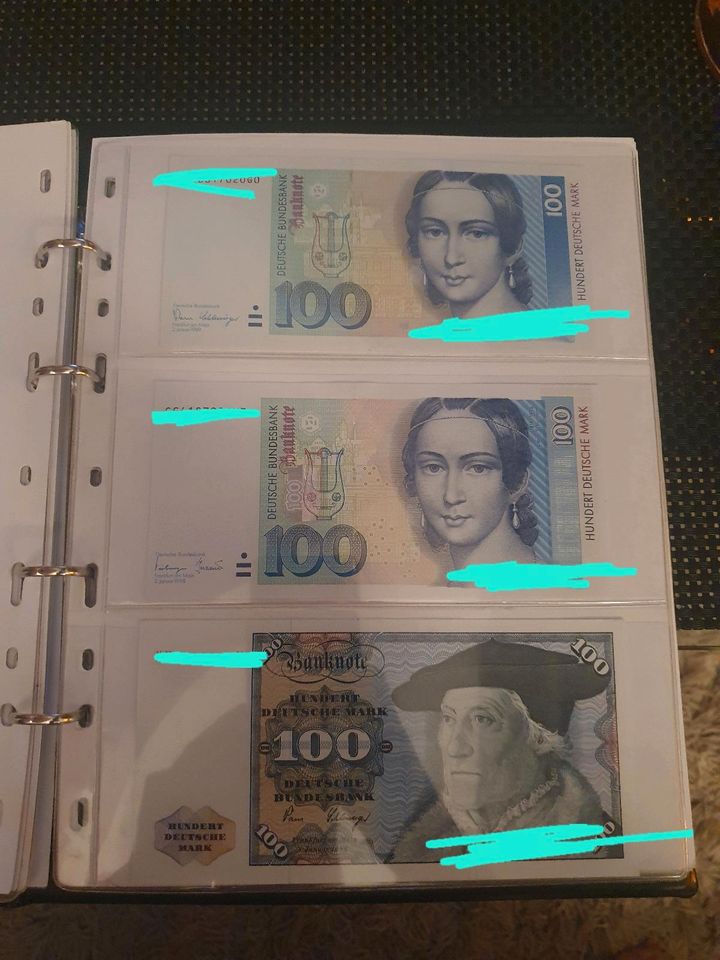 *** Deutsche Mark Banknoten Sätze Komplett *** in München