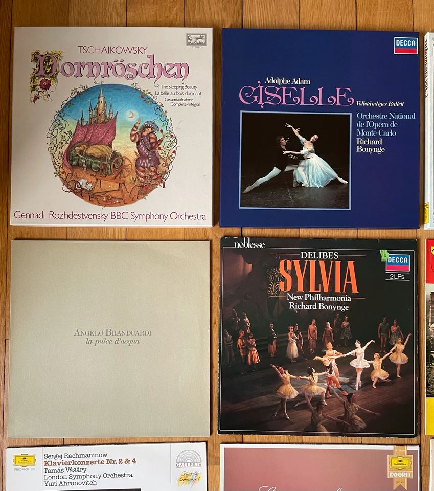 Schallplatten Vinyl LP Sammlung Klassik Oper Musical 1950s-1990s in Karlsruhe
