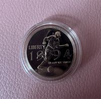 Kupfer/Nickel Münze USA 1/2 Dollar WM 1994 mit Zertifikat Niedersachsen - Achim Vorschau