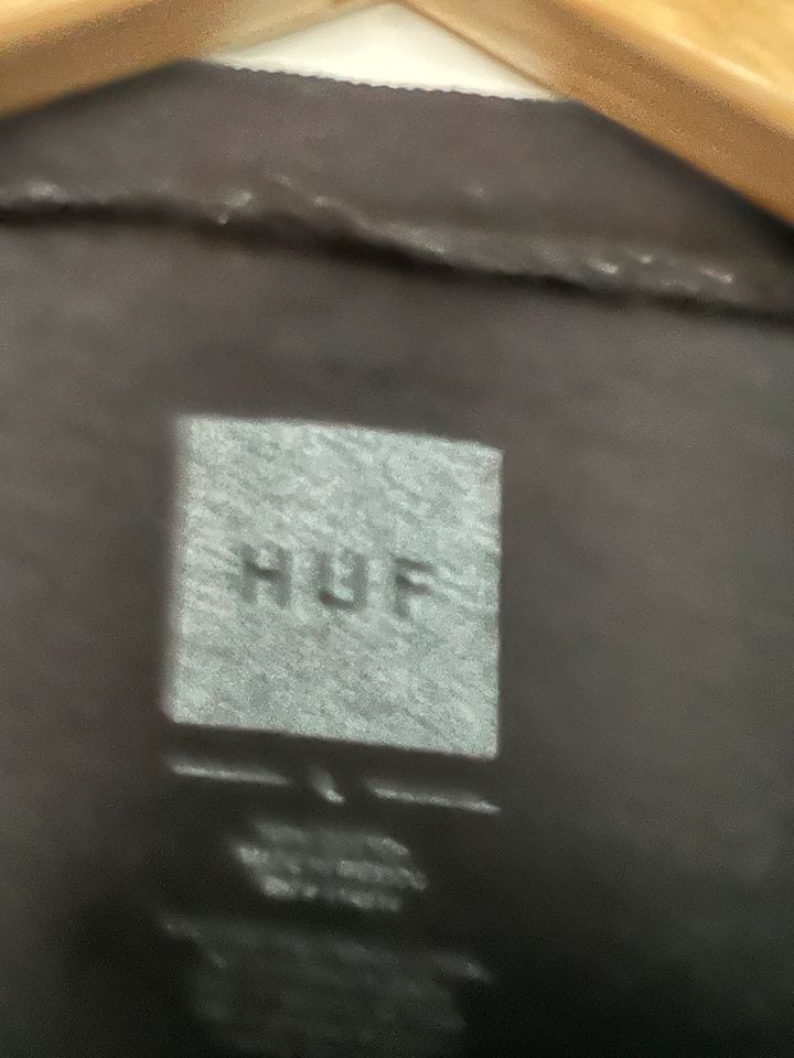 HUF Vintage Langarm Shirt schwarz Größe L in Bochum