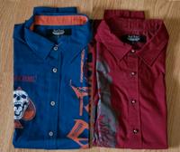 Hemd EMP Rock Rebel blau rot Bayern - Allershausen Vorschau