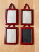 Vier Rahmen für Fotos aus rotem Leder Nordrhein-Westfalen - Hagen Vorschau