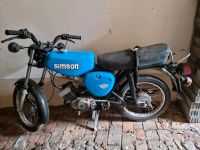 Simson fahrbereit mit Papiere in blau Brandenburg - Brandenburg an der Havel Vorschau