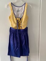 Dirndl gelb lila Majo Gr.36 weiß spitze Kleid Hessen - Freigericht Vorschau