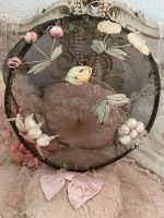 Shabby Gloche fil de fer Frankreich brocante Haube Nordrhein-Westfalen - Kirchlengern Vorschau