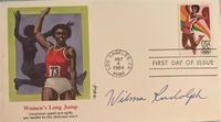 Wilma Rudolph (+1994) Original Autogramm - Rom 1960 Duisburg - Duisburg-Mitte Vorschau