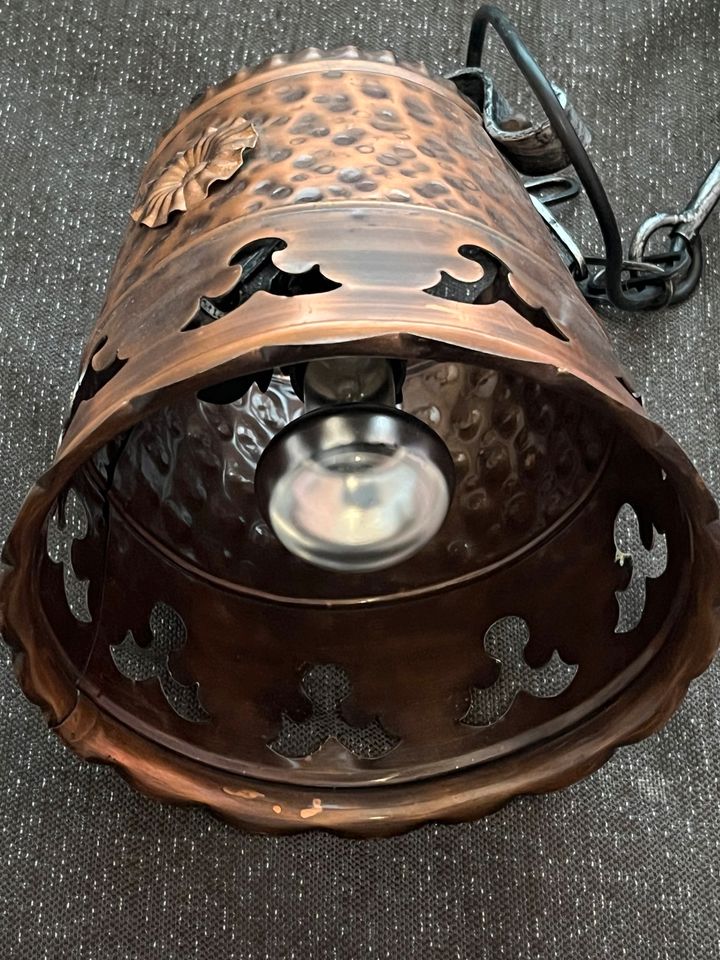 Hängelampe/ Deckenlampe Kupfer Vintage 3 Stück in Berlin