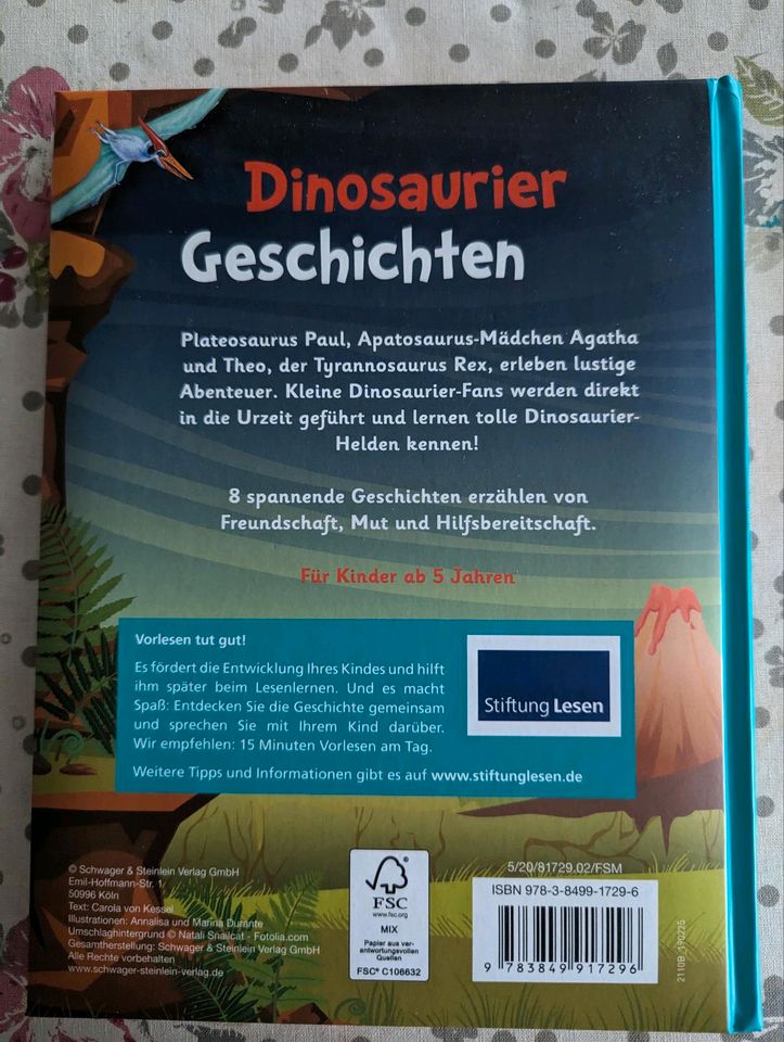 Dinosaurier Geschichten - Stiftung Lesen in Südbrookmerland