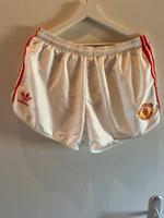 Manchester United Retro Shorts xl weiß Adidas Bayern - Freising Vorschau