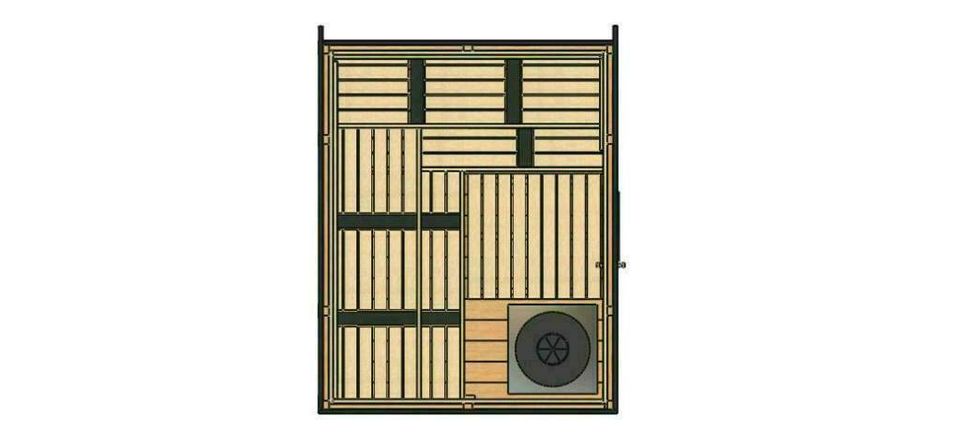 Sauna 2×2.5 , Gartensauna,  Außensauna,  Fasssauna,  Innensauna in Berlin