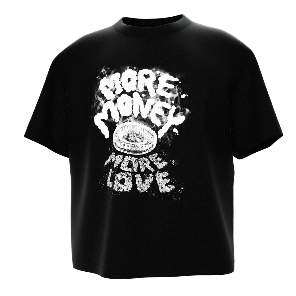 more money more love up in smoke tee M grös in Remscheid