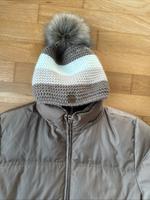 Daunen Mantel lang FILA Gr 38/40 Toupet Mütze Bayern - Kempten Vorschau