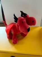 Doppelkopf Drache Rubagon, 50cm Stofftier Nici Hessen - Hainburg Vorschau