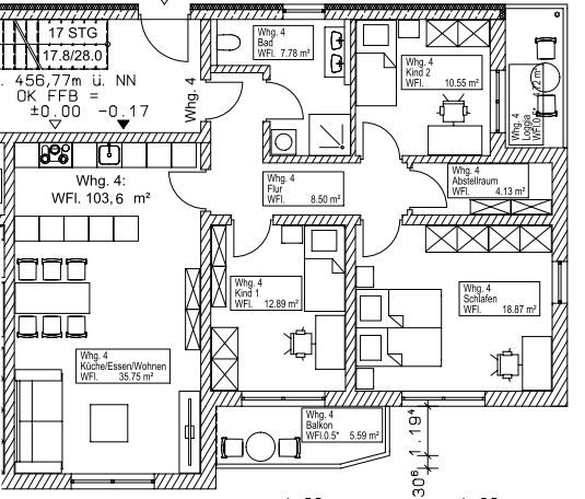 Vom aktuellen Zinsniveau profitieren - 4-Zimmer-ETW Neubau in Bad Kötzting