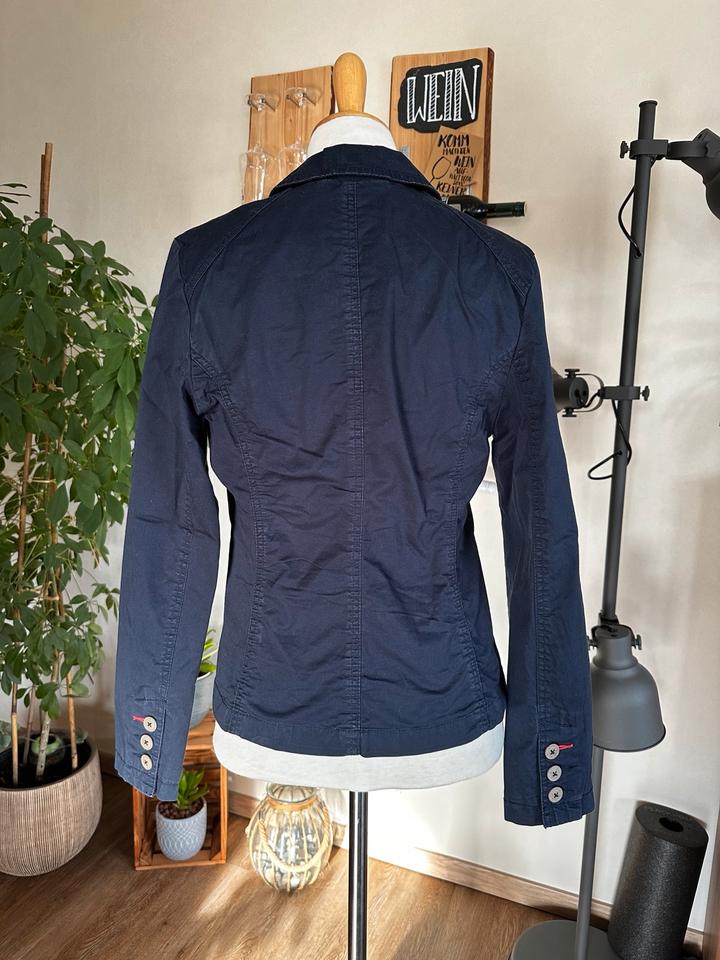 Blazer Sommerjacke Polly dunkelblau StreetOne 38 Business in Radeburg