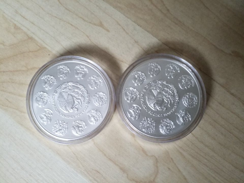 Silbermünzen Plata Pura 2016 2 Stück in Laupheim