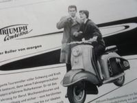 +++ TRIUMPH CONTESSA ROLLER +++ WERBUNG 50ER JAHRE Koblenz - Urbar Vorschau